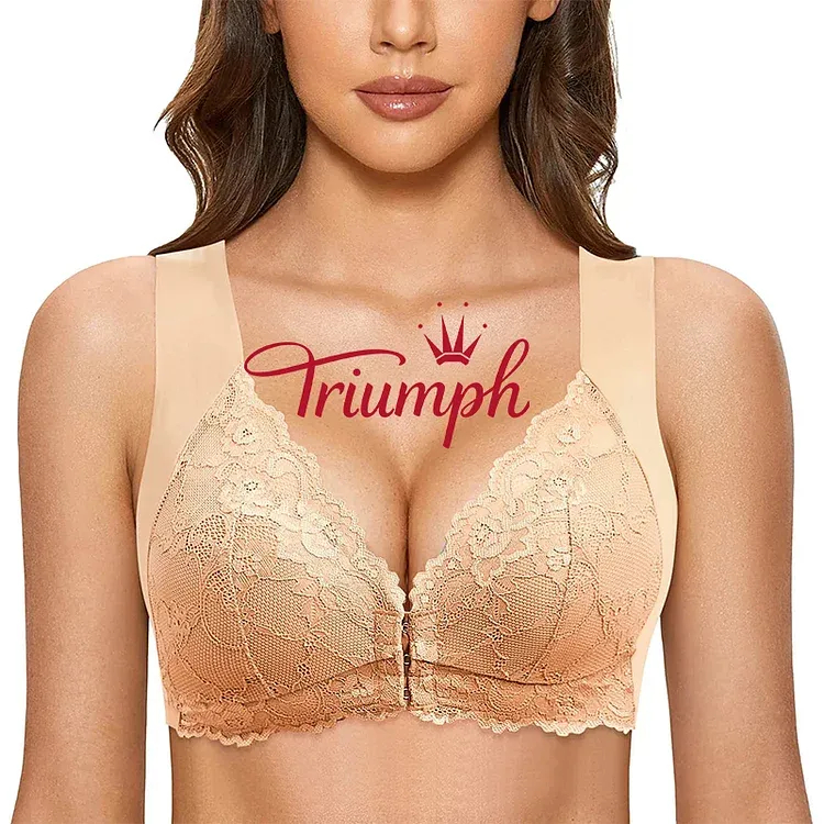 TRIUMPH - 3 BUC 💥SUTIEN MODEL ULTRA-SUBȚIRE DIN DANTELĂ SEXY FĂRĂ SÂRMĂ[75A-110E]